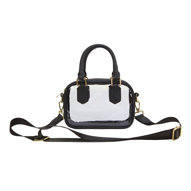Hello Hobby Clear Handbag with Black Accents photo 1