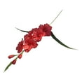 thumbnail image 3 of Flor de gladiolo artificial, regalo de boda, flor artificial realista DIY Rojo, 3 of 9