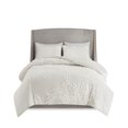 thumbnail image 4 of Bedding Sets 3 Piece Tufted Cotton Chenille Floral Comforter Set Off-White King/Cal King,Bed Sets, 4 of 11