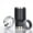 black, variant on 14oz Car Insulated Can Cooler, Universal Stainless Steel Double Lid Beer Cup Cooling Ice Water Bottles Insulated Slim Can Cooler
