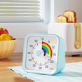 thumbnail image 4 of Infpokid Temporizador Visual Para Niños Con Función De Pausa Lindo Temporizador Silencioso Con Arco Iris Para Aula Enseñanza Tarea Cocina 60 Minutos Cuenta Regresiva Gestión Del Tiempo Para Tdah (Arco, 4 of 5