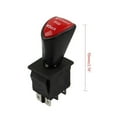 thumbnail image 6 of Forward-Stop-Back DPDT 6Pin Latching Slide Rocker Switch KCD4-604-6P Car, 6 of 6