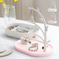 thumbnail image 1 of Sentmoon Jewlery Holder Necklace Organizer Storage Box Jewelry Display Rack Bracelet Necklace Earrings Earrings Hand Jewelry Box Hair Accessories Beads Scurry Beads Jewelry Box, 1 of 7