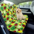 thumbnail image 3 of KUIFORTI Ladybug Back Seat Cover for Car, Sedans, SUVs, Trucks, Backseat Bench Seat Covers for Cars, Car Towel Seat Cushion Cover Back Seats, 3 of 7