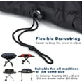 thumbnail image 4 of Heavy Duty BBQ Grill Cover, for Coleman Roadtrip LX LXX LXE 285 and Smoke Hollow 205 Grills, All Weather Grill Covers with Tongs (Size:37.4inch L x 21.6inch W x 10.6inch H), 4 of 7