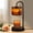 Color 1, variant on Candle Warmer Lamp with Timer, Western Landscape Stained Glass Vibrant Sky Non-slip Wireless Remote Control Wax Melts Warmer with 4 Bulbs for Home Office Dorm, Birthday Gifts for Women