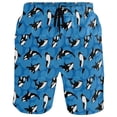 thumbnail image 2 of Casual Shorts for Men 2026 Summer Lightweight Relaxed Fit Elastic Waist Straight Leg Funny Novelty Printed Shorts, 2 of 4