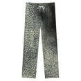 thumbnail image 4 of Textured Stone Abstract Grayscale Pattern Winter Female Pants Flannel High Waist Women Pants Lady Warm Straight Leg Plush Trousers, 4 of 7