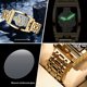 thumbnail image 5 of Reloj de Cuarzo Esqueleto Cuadrado para Hombre, Caja de 56 Mm, Luminoso, Impermeable 30 M, Reloj de Pulsera de Negocios, 5 of 7