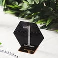 thumbnail image 5 of BalsaCircle 5 Pieces 5" Hexagon Table Numbers Sign Holders Acrylic Stands Party Accessories, 5 of 8