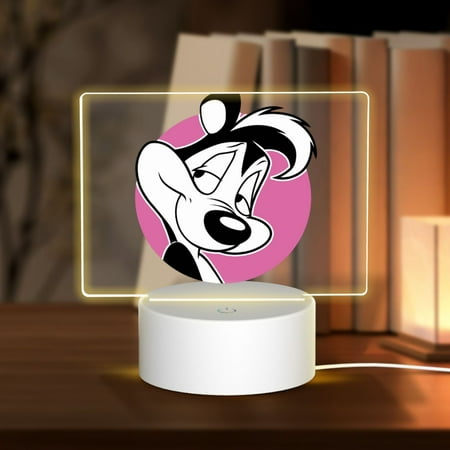 

Looney Tunes Night light plug-in night light bedroom for Stairway/Hallway/Kitchen Rectangular acrylic lampRectangular Acrylic Night Light