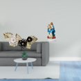thumbnail image 2 of Escultura Nórdica De Metal Para Pared Con Hojas De Flores Y Acrílico 2D Para Decoración De Escritorio, Ideal Para El Comedor O Para Decorar El Hogar En Vacaciones., 2 of 8