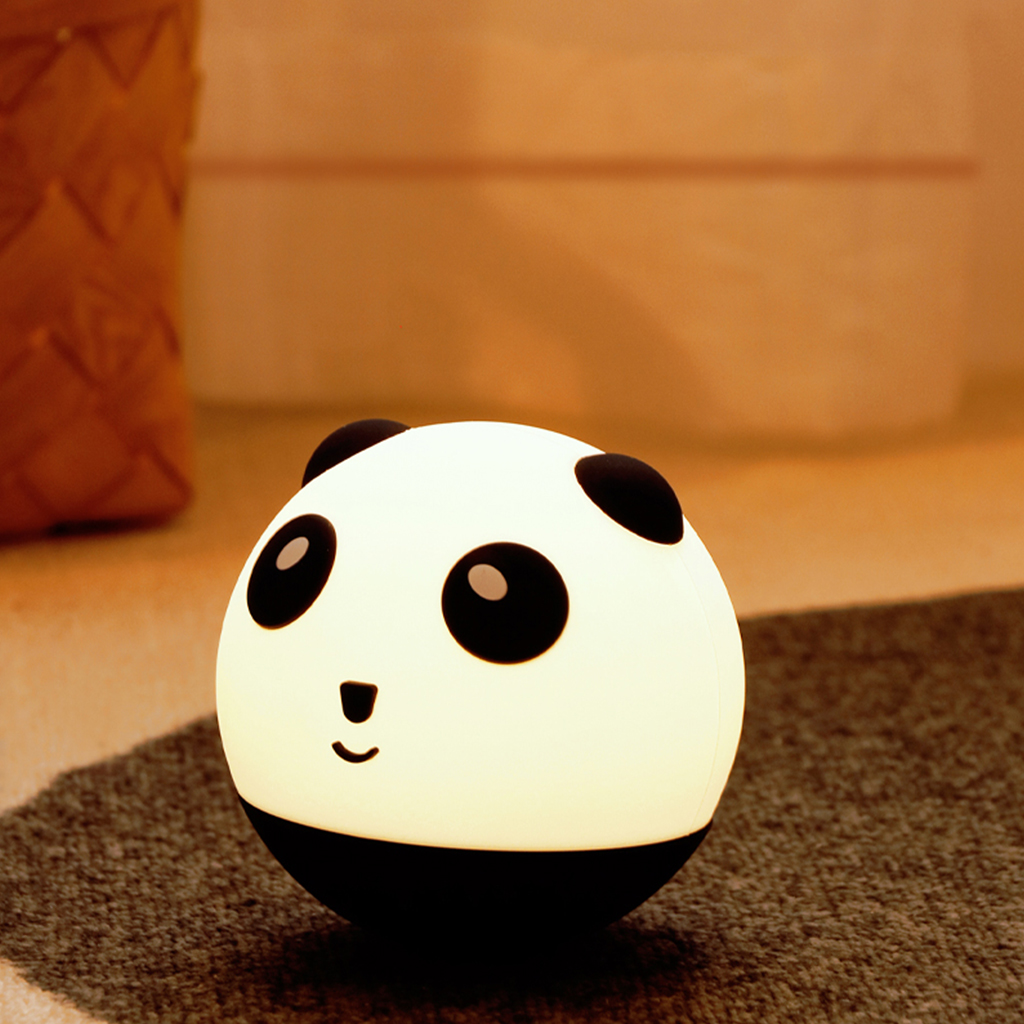 JZROCKER Cute Panda LED Night Light USB Desk Lamp Baby Room Sleeping Lamps Home Decor