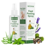 Mooyam Tea Tree Oil Foot Peeling Spray 4.06 fl. oz. Works In Seconds To Gently Exfoliate Rough Dry Skin & Hydrate Feet. Unisex