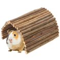 thumbnail image 1 of Puente de madera para hámsteres Tfwadmx extra grande para animales pequeños, 1 of 7