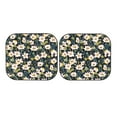 thumbnail image 4 of Picia Flowers 2 Piece Car Windshield Sun Shade Foldable | Foldable Sun Shield for Front Window Blocks UV Rays and Keeps Your Vehicle Cool-Large, 4 of 7