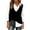 Black, variant on GZMOALH Women's Acrylic V Neck Sleeveless Sweater Vest, Relaxed Knit Pullover with Ribbed Neckline and Hem