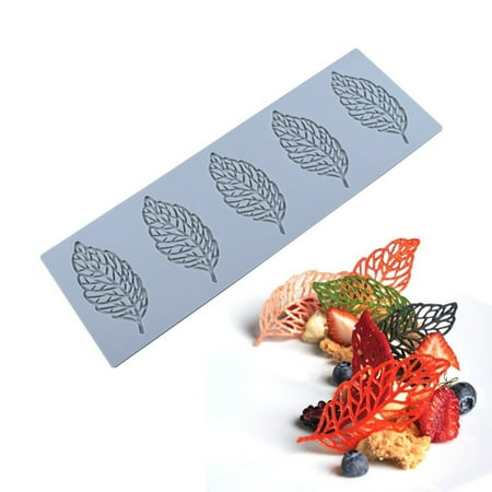 

〖Yilirongyumm〗Kitchen Organization Leaf Silicone Mold 3D Coral Fondant Lace Cushion Cake Silicone Mold Cake Fondant Silicone Mold Fondant Clay