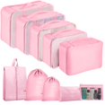 thumbnail image 1 of Juego de 10 bolsas organizadoras de equipaje YEEYAA de Packing Cubes para viajes, 1 of 7