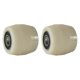 thumbnail image 3 of 2Pcs Pallet Truck Wheel Roller Wheel with Bearings Forklift Accessories Sturdy Flat Belt Idler 80mmx70mm Truck Load Wheel-Good, 3 of 5