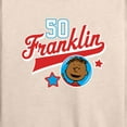 thumbnail image 3 of Peanuts - Franklin Athletic 50 - Women's Lightweight French Terry Long Sleeve Shirt, 3 of 6