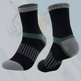 thumbnail image 5 of TELOLY Ski Socks,Thick Cushion Sole Socks for Boys,Shock-Absorbing Support Thermal Socks,Gray, 5 of 5