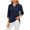 Solid Color, variant on RKSTN Tops for Women Trendy 2024 Spring Summer Solid Color Lace V-neck Short Sleeve T-shirt Temperament Loose Plus Size Tops