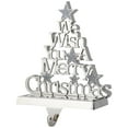 thumbnail image 5 of Northlight We Wish You a Merry Christmas Tree Stocking Holder - 6.25", 5 of 6