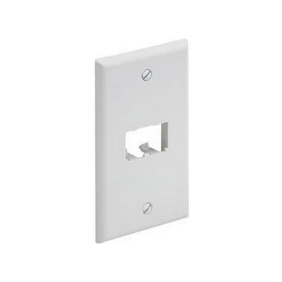 PANDUIT 2 Socket Mini-Com Classic Faceplate (cfp2wh)