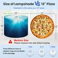 thumbnail image 2 of Linen Drum Lampshades Underwater Scene Bubbles Sunbeams 13"x13"x10" Light Shade for Table Lamps Floor Lamps Drum Lamp Shades Lampshade Replacement Assembly Required, 2 of 8