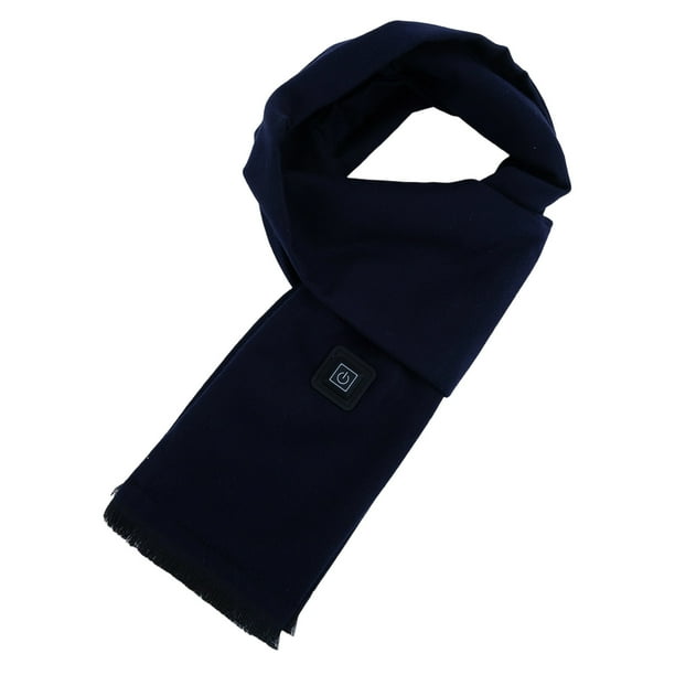 Bufanda térmica con tres modos de calentamiento para otoño e invierno. Bufanda suave para abrigarse. Bufanda térmica para el invierno 2025. Bufanda térmica con calefacción eléctrica. Color gris.