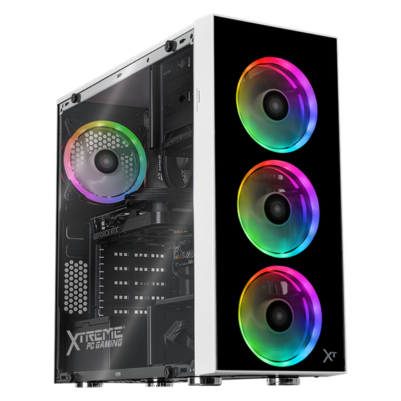 PC Gamer Completa con IA Xtreme PC Gaming NVIDIA GeForce RTX 5060 AMD Ryzen 5 5500 16GB SSD 500GB Monitor 23.8 165Hz WIFI Black gaming 1080p, estudios y multitarea
