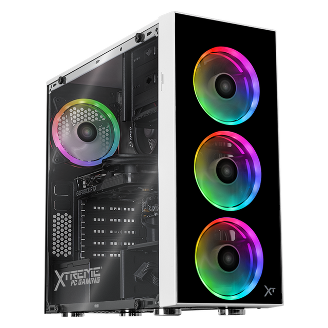 PC Gamer con IA Xtreme PC Gaming NVIDIA GeForce RTX 5060 AMD Ryzen 5 5500 16GB SSD 500GB WIFI White gaming 1080p, estudios y multitarea