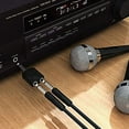 thumbnail image 5 of 1/4" 6.35mm Stereo Plug Male to Dual 1/4" 6.35mm Jack Female Splitter Adapter, Dual 6.5mm Jack Adapter Audio Y Cable Splitter for Guitar, Microphone, Amplifier TAA Compliant Black 2Pack, 5 of 7