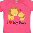 thumbnail image 4 of Inktastic I Love My Papi Childs Boys or Girls Baby Bodysuit, 4 of 5