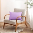 thumbnail image 6 of Roiihwy Outdoor Waterproof Light Purple Pillow Covers 12x20 Inch Rustic Decorative Throw Pillow Covers Cushion Case Rectangle for Patio Sofa Couch Home Bed Farmhouse Car Decor, 6 of 9