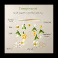 thumbnail image 5 of Cuna de Sonajero Cama Campana Juguetes Forma de Animales de Abeja Cuna ReciéN Nacido Sonajero MóVil Bolas de Lana Cuentas Campana de Cama para, 5 of 5