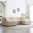 thumbnail image 2 of 5-Seater Convertible Corner Couch with Flexible Combination - Create Your Own Living Room Setup, 2 of 6