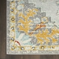 thumbnail image 4 of Nourison Passion Center medallion Grey Multicolor 1'10" x 6' Area Rug (2x6), 4 of 7
