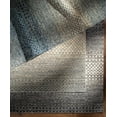 thumbnail image 3 of Hauteloom Adlay Wool Living Room, Bedroom Area Rug - Bohemian, Transitional - Black, Charcoal, MediumGray - 6' x 9', 3 of 4