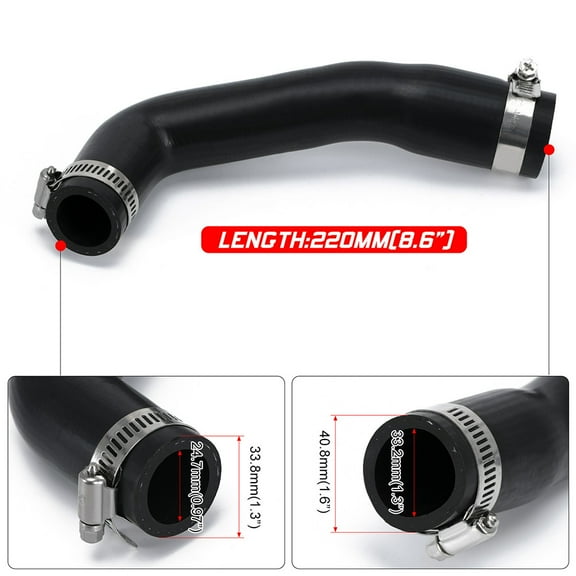 Fuel Tank Filler and Vent Hose Kit For 87-95 Jeep Wrangler YJ 52040079 52040081