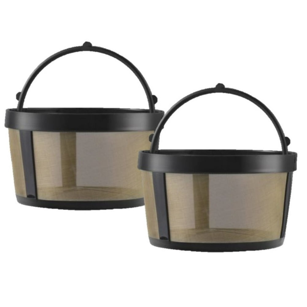 GoldTone Reusable 4 Cup Basket Mr. Coffee Replacment Coffee Filter with Mesh Bottom Mr. Coffee