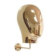thumbnail image 1 of en el organizador del estante del sombrero montado, colgador de la cabeza del modelo del maniquí para el estilo de del casquillo, 1 of 9
