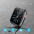 thumbnail image 5 of Paquete De 3 Compatibles Con Caja Apple Watch De 38 Mm, Protector De Pantalla Suave HD De Alta Sensibilidad Con Funda Protectora Anticaída De TPU Para Iwatch, 5 of 5