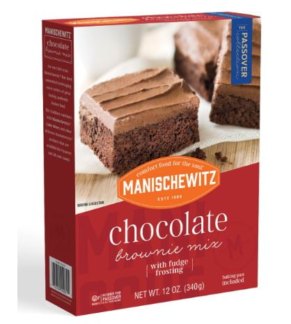 Manischewitz préparation à gâteau brownie KFP 340g
