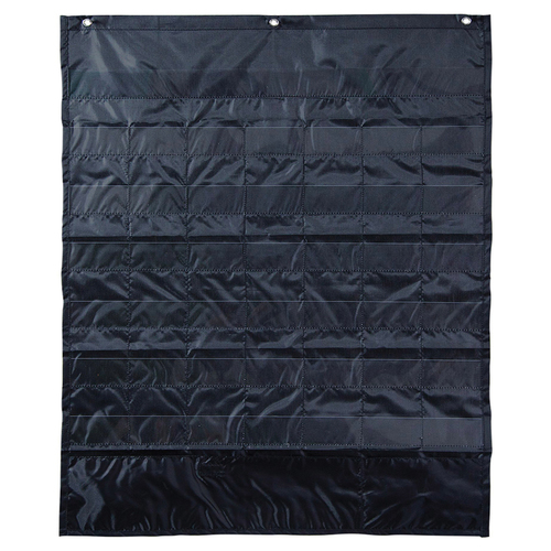 Deluxe Calendar Black Pocket Chart