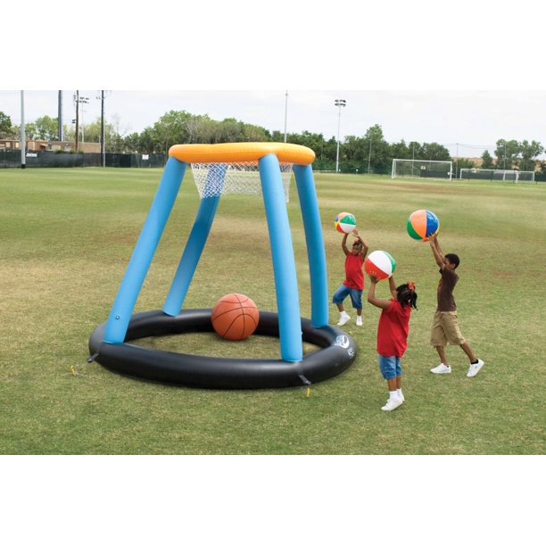 US Games Inflatable Basketball Super Hoop