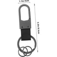 thumbnail image 2 of ZOUSSIQI Car Key Chain Keychain Key Rings Universal Car Key Fob Holder Detachable Key Ring Truck Key Chain Car CA919-7841, 2 of 9