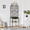 Black, variant on Yaheetech 64"H Open Top Metal Bird Cage Rolling Parrot Cage w/ Double Doors for Budgie Parrot Canary Cockatiel, Black