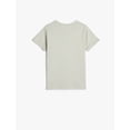 thumbnail image 2 of T-Shirt Short Sleeve Crew Neck Printed Detail Cotton, 2 of 3